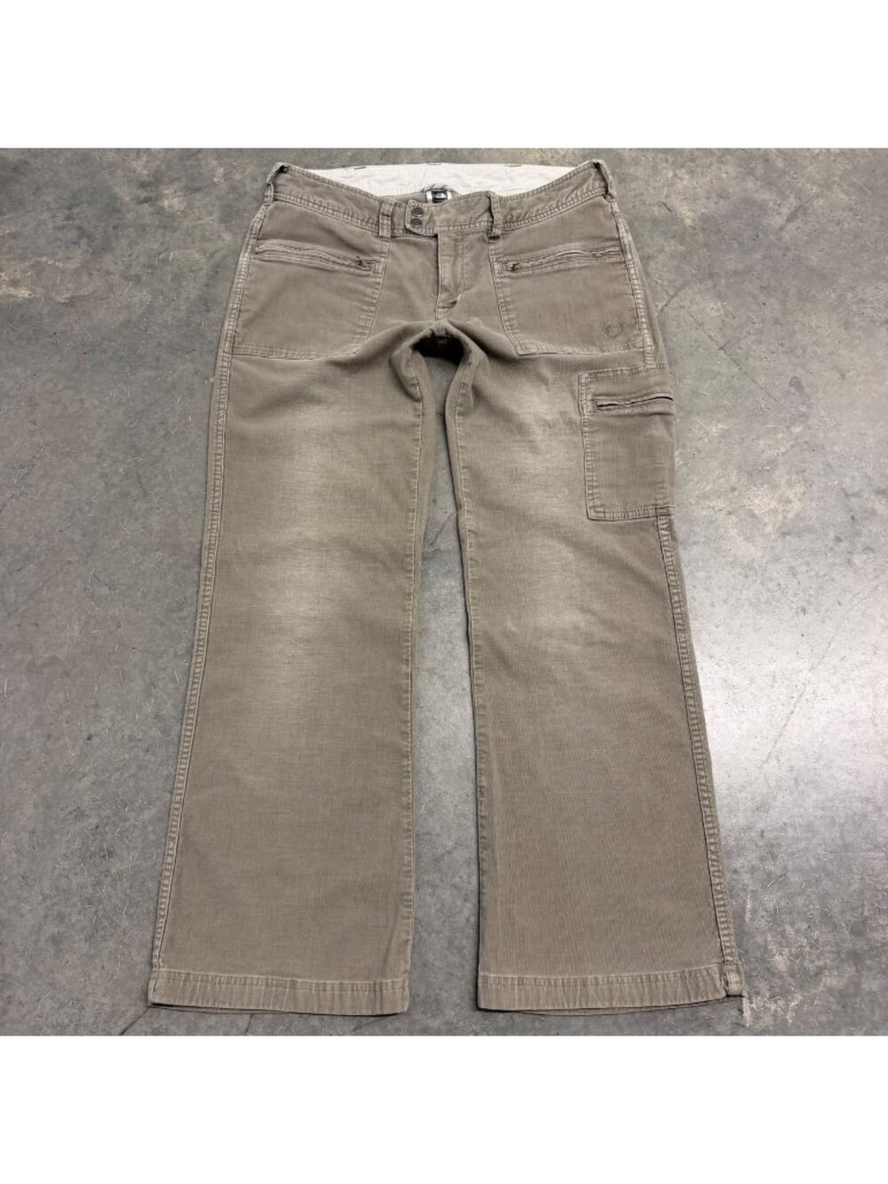 The North Face 2000s A5 Corduroy Low Rise Flare Panra